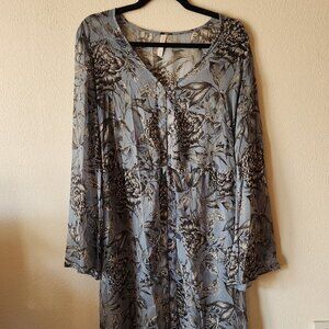 Xhilaration Floral Midi Dress